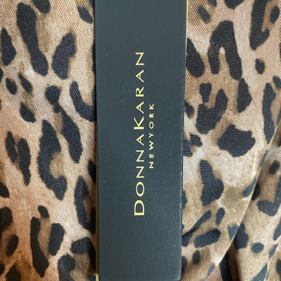 Brand New! Donna Karan Leopard Print Dress Size 8 - Picture 10 of 13